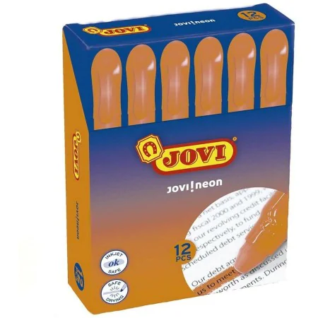 Marqueur fluorescent Jovi Jovi!neon Orange 12 Pièces de Jovi, Surligneurs - Réf : S8410565, Prix : 10,22 €, Remise : %