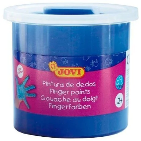 Pintura de Dedos Jovi Estuche 5 Piezas Azul 125 ml de Jovi, Pintura de dedos - Ref: S8410674, Precio: 9,92 €, Descuento: %