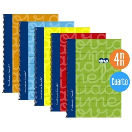 Set de Cuadernos Lamela Multicolor Cuarto 5 Piezas 80 Hojas de Lamela, Cuadernos de anillas - Ref: S8411397, Precio: 22,47 €,...