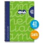 Caderno Lamela Verde Quarto 5 Peças 80 Folhas de Lamela, Cadernos de argolas - Ref: S8411398, Preço: 22,43 €, Desconto: %