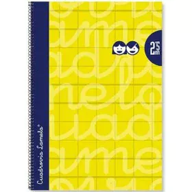 Caderno Lamela 4 mm Amarelo Din A4 5 Peças 80 Folhas de Lamela, Cadernos de argolas - Ref: S8411412, Preço: 21,84 €, Desconto: %