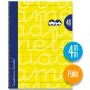 Notebook Lamela 4 mm Yellow Din A4 5 Pieces 80 Sheets by Lamela, Wirebound Notebooks - Ref: S8411412, Price: 21,84 €, Discoun...