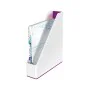 Portariviste Leitz Bianco Violetta A4 polistirene 7,3 x 31,8 x 27,2 cm di Leitz, Cartelle - Rif: S8411734, Prezzo: 10,59 €, S...