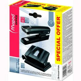 Agrafeuse Maped 2 Pièces Perforeuse Noir de Maped, Agrafeuses manuelles - Réf : S8412451, Prix : 12,15 €, Remise : %