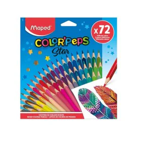 Lápices de colores Maped Color'Peps Star Multicolor 72 Piezas de Maped, Materiales de dibujo - Ref: S8412553, Precio: 13,93 €...