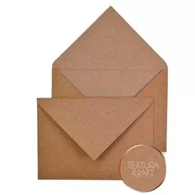 Envelopes Michel kraft paper 16 x 22 cm Brown 25 Pieces by Michel, Business Envelopes - Ref: S8412826, Price: 11,41 €, Discou...