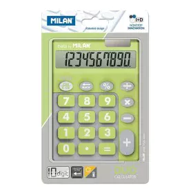 Calculator Milan DUO Green 14,5 x 10,6 x 2,1 cm by Milan, Basic - Ref: S8413110, Price: 11,66 €, Discount: %