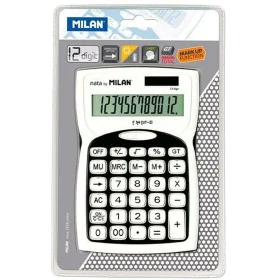 Calculadora Milan Blanco Negro 15,2 x 10 x 3,7 cm de Milan, Básicas - Ref: S8413124, Precio: 13,87 €, Descuento: %