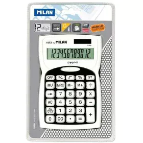 Calculator Milan White Black 15,2 x 10 x 3,7 cm by Milan, Basic - Ref: S8413124, Price: 13,87 €, Discount: %