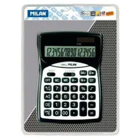 Calculatrice Milan Noir Plastique 18,7 x 13,5 x 2,5 cm de Milan, Calculatrices de bureau - Réf : S8413125, Prix : 25,97 €, Re...