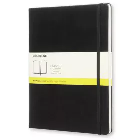 Caderno Moleskine Classic Preto 19 x 25 cm de Moleskine, Cadernos de redação - Ref: S8413409, Preço: 27,09 €, Desconto: %