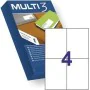 Adhesive labels MULTI 3 500 Sheets White 105 x 148 mm by MULTI 3, Adhesive labels and stickers - Ref: S8413482, Price: 32,04 ...