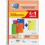 Caderno Oxford Write&Erase Multicolor Din A4 5 Peças 80 Folhas de Oxford, Cadernos de argolas - Ref: S8414309, Preço: 18,34 €...