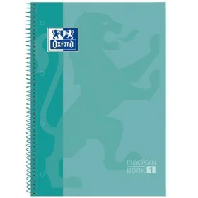 Caderno Oxford European Book Ice Menta A4 5 Peças de Oxford, Cadernos de argolas - Ref: S8414354, Preço: 19,66 €, Desconto: %