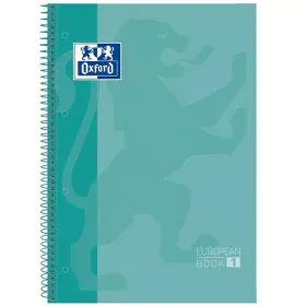 Cahier Oxford European Book Ice Menthe A4 5 Pièces de Oxford, Cahiers à spirales - Réf : S8414354, Prix : 19,66 €, Remise : %