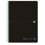 Cahier Oxford European Book Black & Colours Noir Turquoise A4 5 Pièces de Oxford, Cahiers à spirales - Réf : S8414356, Prix :...