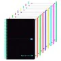 Cahier Oxford European Book Black & Colours Noir Turquoise A4 5 Pièces de Oxford, Cahiers à spirales - Réf : S8414356, Prix :...