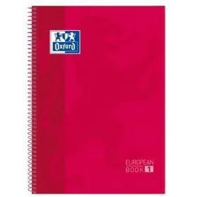 Notebook Oxford European Book Red A4 5 Pieces by Oxford, Wirebound Notebooks - Ref: S8414367, Price: 19,30 €, Discount: %