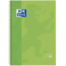 Notebook Oxford European Book Apple Green A4 5 Pieces by Oxford, Wirebound Notebooks - Ref: S8414368, Price: 19,55 €, Discoun...