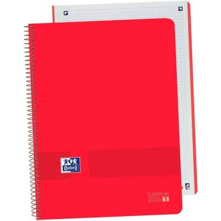 Quaderno Oxford Live&Go Rosso A4 5 Pezzi di Oxford, Blocchi spiralati - Rif: S8414413, Prezzo: 16,93 €, Sconto: %