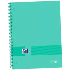 Cuaderno Oxford &YOU Menta A4+ 80 Hojas 5 Unidades de Oxford, Cuadernos de anillas - Ref: S8414421, Precio: 18,42 €, Descuent...