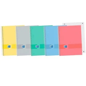 Caderno Oxford &You Europeanbook 0 Tampa dura Multicolor A5 5 Peças 80 Folhas de Oxford, Cadernos de argolas - Ref: S8414423,...