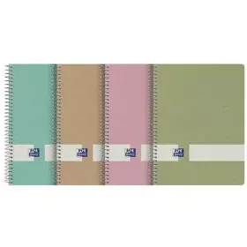 Notebook Oxford Europeanbook Multicolour 80 Sheets A5 5 Pieces by Oxford, Wirebound Notebooks - Ref: S8414476, Price: 15,45 €...