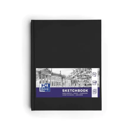 Bloc de dibujo Oxford Negro A4 de Oxford, Papel de dibujo - Ref: S8414617, Precio: 10,06 €, Descuento: %