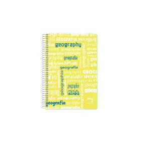 Notebook Pacsa Yellow Multicolour Din A4 4 Pieces 80 Sheets by Pacsa, Wirebound Notebooks - Ref: S8414677, Price: 10,36 €, Di...