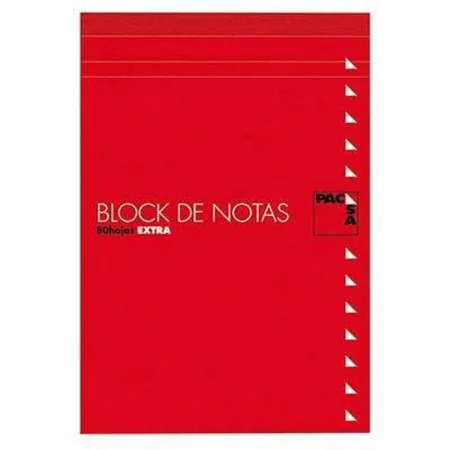 Notepad Pacsa 1/8" 80 Sheets Printed grid 4 mm 10 Pieces by Pacsa, Notepads & Memo Books - Ref: S8414711, Price: 9,69 €, Disc...