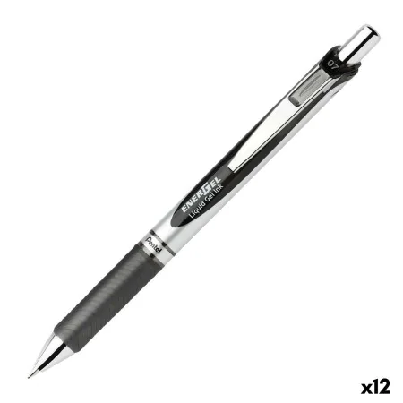 Gel-Stift Pentel Energel XM Klick 0.7 Schwarz 12 Stücke von Pentel, Gelschreiber - Ref: S8414968, Preis: 28,69 €, Rabatt: %