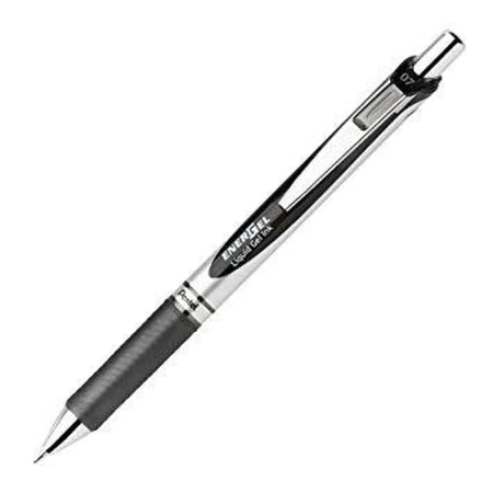 Stylo gel Pentel EnerGel Deluxe Noir 0,35 mm 12 Pièces de Pentel, Stylos à bille à encre gel - Réf : S8414969, Prix : 27,83 €...