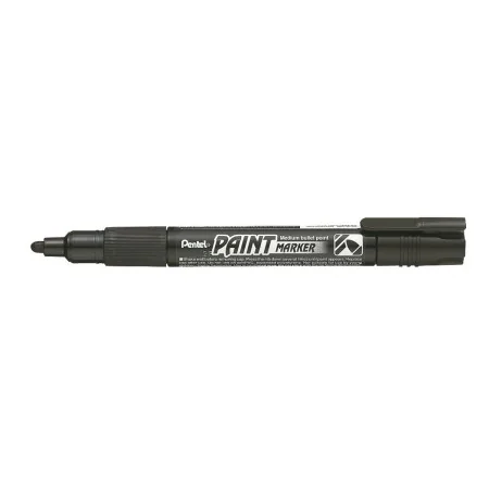 Rotulador permanente Pentel Preto 12 Peças de Pentel, Marcadores permanentes - Ref: S8414973, Preço: 32,19 €, Desconto: %