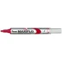 Pennarelli a gesso liquido Pentel Maxiflo MWL-5S Rosso (12 Pezzi) di Pentel, Marcatori cancellabili a secco e liquidi - Rif: ...