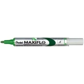 Flüssige Kreidemarker Pentel Maxiflo MWL-5S grün (12 Stücke) von Pentel, Weißwandstifte - Ref: S8414980, Preis: 23,38 €, Raba...