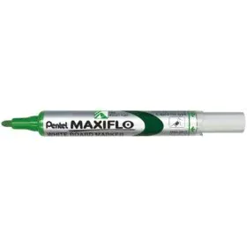 Flüssige Kreidemarker Pentel Maxiflo MWL-5S grün (12 Stücke) von Pentel, Weißwandstifte - Ref: S8414980, Preis: 24,41 €, Raba...