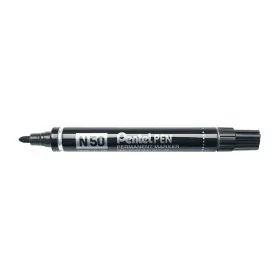 Permanent marker Pentel N50-BE Black 12 Pieces by Pentel, Permanent Markers & Marker Pens - Ref: S8414981, Price: 21,51 €, Di...