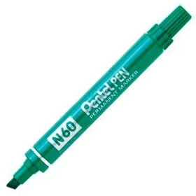 Marcatore permanente Pentel N60 Verde 12 Pezzi di Pentel, Pennarelli indelebili e marcatori - Rif: S8414988, Prezzo: 18,72 €,...