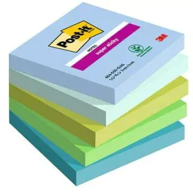 Haftnotizen Post-it Super Sticky Bunt 76 x 76 mm 5 Stücke von Post-it, Selbstklebende Notizzettel - Ref: S8415768, Preis: 11,...