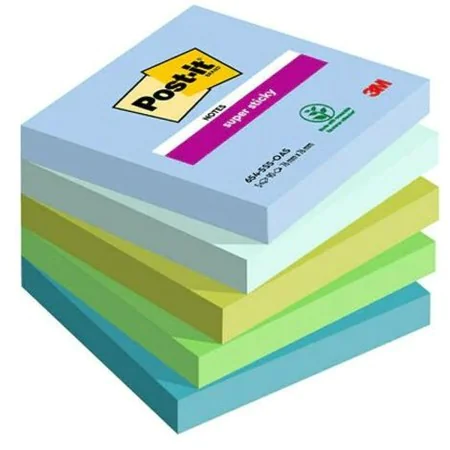 Note Adesive Post-it Super Sticky Multicolore 5 Pezzi 76 x 76 mm di Post-it, Blocchetti memo adesivi - Rif: S8415768, Prezzo:...