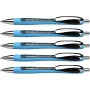 Crayon Schneider SLIDER RAVE XB Bleu Rechargeable Noir (5 Pièces) de Schneider, Stylos à bille rétractable - Réf : S8417281, ...