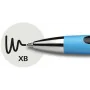 Crayon Schneider SLIDER RAVE XB Bleu Rechargeable Noir (5 Pièces) de Schneider, Stylos à bille rétractable - Réf : S8417281, ...