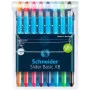 Conjunto de Canetas Schneider Slider Basic XB 8 Peças Multicolor de Schneider, Canetas esferográficas - Ref: S8417300, Preço:...