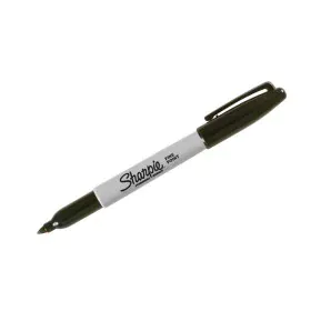 Permanent marker Sharpie Fine Permanent Black 24 Pieces by Sharpie, Permanent Markers & Marker Pens - Ref: S8417491, Price: 3...