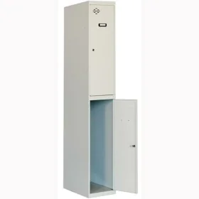 casier SimonRack Simonlocker Gris Métal 2 portes 180 x 50 x 30 cm de SimonRack, Organisation et stockage - Réf : S8417536, Pr...