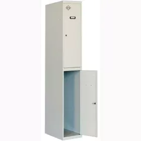 Bilheteira SimonRack Simonlocker Cinzento Metal 2 portas 180 x 50 x 30 cm de SimonRack, Organização e arrumação - Ref: S84175...