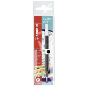 Recharge pour stylo Stabilo Palette Fine Noir 0,4 mm (10 Unités) de Stabilo, Recharges pour stylos - Réf : S8417557, Prix : 1...