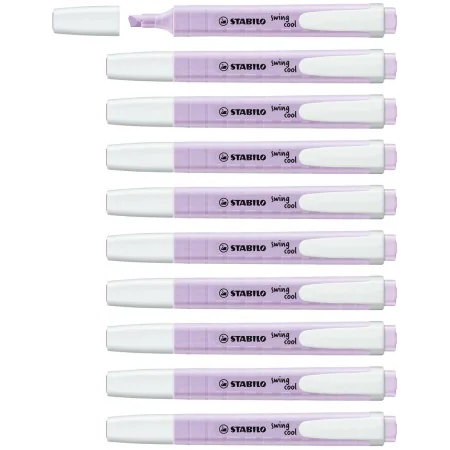 Fluoreszenzmarker-Set Stabilo Swing Cool Violett 10 Stücke von Stabilo, Textmarker - Ref: S8417572, Preis: 13,07 €, Rabatt: %