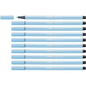 Filzstifte Stabilo Pen 68 Fluoreszierend Blau (10 Stücke) von Stabilo, Fineliner - Ref: S8417616, Preis: 11,06 €, Rabatt: %