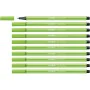 Felt-tip pens Stabilo Pen 68 Fluorescent Green (10 Pieces) by Stabilo, Fineliners - Ref: S8417617, Price: 11,06 €, Discount: %